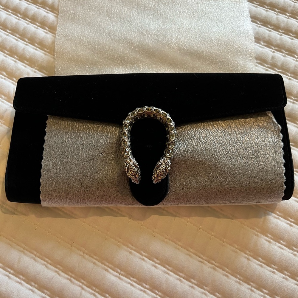 Gucci Dionysus velvet clutch